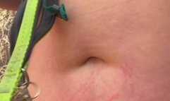 Big Belly Bouncing Out on a Trail