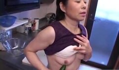 Asian Japanese Hairy Cougar Hot Sex Young Fellow