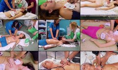 CPR Anthology #8 CPR, AED, BP, 02, Ambu, Stething (4 Patients)