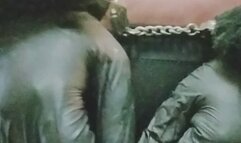 Modeling hot black baby doll dress and more