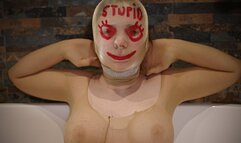 NYLON ENCASED DOLL FACE