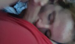 BJ and Facial in the woods!