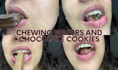 CHEWING WAFERS AND CHOCOLATE COOKIES