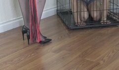 Dee Dee and Kourtney Chase punish him