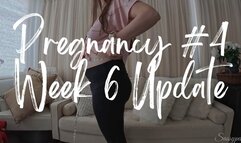 Pregnancy #4 - Week 6 Update - A candid pregnancy update scene featuring Pregnant Belly, Belly Fetish, Mommy and Nipples ft MILF Sassypantz