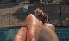 Poolside Feet
