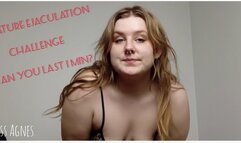 Premature ejaculation, can you last 1 min -