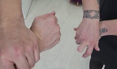 Sexy veins on our hands