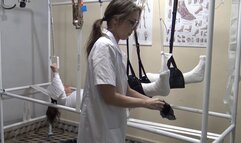 Adry full body cast making