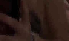 Japanese horny wife wakes up her man