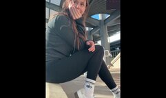 Finding A Spot At The Mall To Cum Hard | Public Orgasm | Outdoors