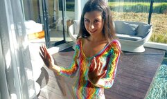 You have to fuck me hard if you want to work for my Daddy! - Public Cumwalk