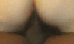 Hot wife squirts while watching porn