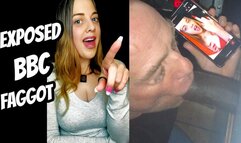 Exposed BBC Gloryhole Faggot