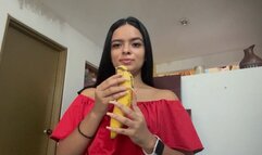 Nails Banana Handjob