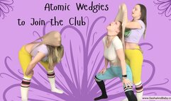Wedgie Nerds Give Atomic Wedgies to Join the Club - Underwear Humiliation