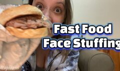 Fast Food Face Stuffing