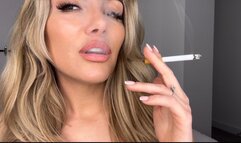 Intimate Addiction: Smoking Close-Up & Personal 4k