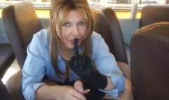 School Bus Cock Tease POV