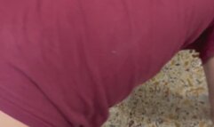 Lazy, crushed and humiliated scullery boy