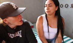 I GO ON A TRIP AND I END UP FUCKING THE RECEPTIONIST OF THE HOTEL WHERE I STAY