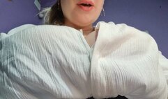 Big tits and sexy nipples weakness