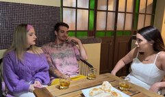 I filled my girlfriend's friend's pussy with milk - Ft Silver Jinx & DivinaMaruuu