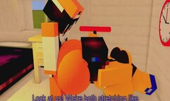 Sexy Belly Inflating & Bouncing