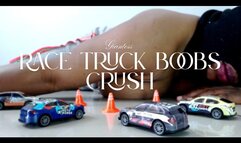 NASCAR Race Truck Breast Stomping And Crushing