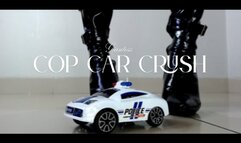 Domme Giantess Latex Boot Stomped Crushed Cop Car