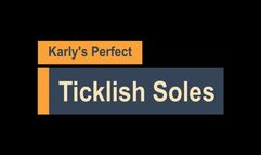 Karly's Perfect, Ticklish Soles (Small)