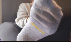 Encouraging School Girl Gym Sock JOI