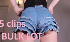 M - 5x Jeans Denim Farts BULK LOT