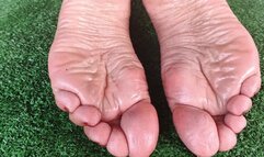 Beautifully crumpled soles with oil and up close (3)