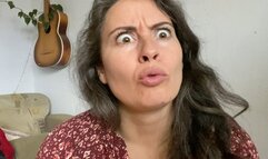 piggy nose and her silly face make you crazy aV