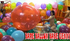 Bare Balloon Babe