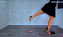 Trampling Your Face Under My Wild Stiletto Heels - Body Cam - 171 - Trample Busting Shoe Heel Stiletto Foot Feet Gagging Worship Throat Fetish