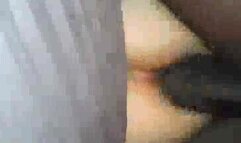 busty BBW wife taking BBC like a slut