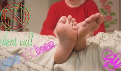 Another Foot Video!: Babs Bear says relax!