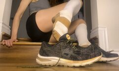 Sneakers Smelling post work-out