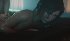 Lara gets her ass stuffed - Cartoon Porn