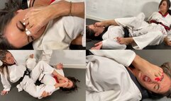 Foot-Jitsu: Devyn vs Tori 1