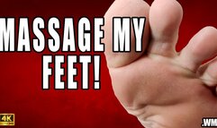 KingMarti:Relaxing Foot Massage: Man Demands Intense Care for Aching Feet - 4k - WMV