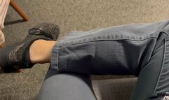 Loose Jeans Seated Inner Heads Flex