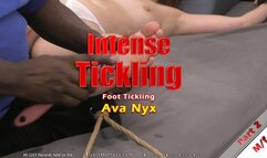 Intense Tickling - Part 2 - Ava Nyx - Foot Tickling - Full