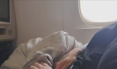 Airplane Solo Play: Orgasms, Business Class, Take Off