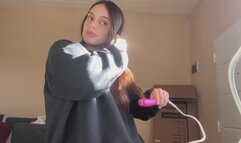 I Brush My Hair Slowly – Close-Up ASMR Tease