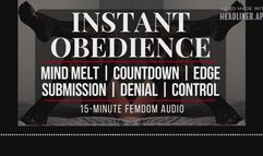 OBEY: Instant Obedience Reinforcement Loop – Dominant Voice-Controlled Submission