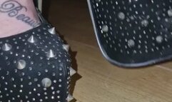 Who wants the spikey shoes