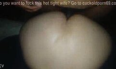 A nympho wife goes wild with 2 black cock